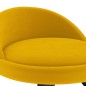 vidaXL Taburetes de cocina 2 unidades terciopelo amarillo vidaXL Taburetes de cocina 2 unidades terciopelo amarillo