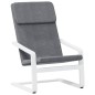 vidaXL Sillón de relax de tela gris oscuro vidaXL Sillón de relax de tela gris oscuro