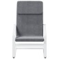 vidaXL Sillón de relax de tela gris oscuro vidaXL Sillón de relax de tela gris oscuro