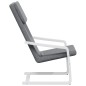 vidaXL Sillón de relax de tela gris oscuro vidaXL Sillón de relax de tela gris oscuro