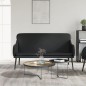 vidaXL Banco de cuero sintético negro 110x76x80 cm vidaXL Banco de cuero sintético negro 110x76x80 cm
