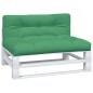 vidaXL Cojines para palets 2 unidades tela verde vidaXL Cojines para palets 2 unidades tela verde