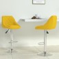 vidaXL Taburete de cocina 2 unidades terciopelo amarillo mostaza vidaXL Taburete de cocina 2 unidades terciopelo amarillo mostaza