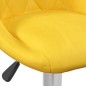 vidaXL Taburete de cocina 2 unidades terciopelo amarillo mostaza vidaXL Taburete de cocina 2 unidades terciopelo amarillo mostaza