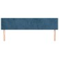 vidaXL Cabeceros 2 unidades de terciopelo azul oscuro 90x5x78/88 cm vidaXL Cabeceros 2 unidades de terciopelo azul oscuro 90x5x78/88 cm