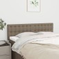 vidaXL Cabeceros 2 unidades tela gris taupe 72x5x78/88 cm vidaXL Cabeceros 2 unidades tela gris taupe 72x5x78/88 cm