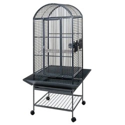 Strong Jaula para loros Villa Minerva Gris 46x46x144 cm 93017  