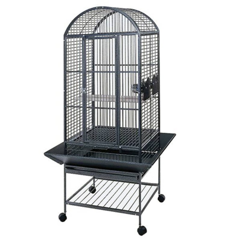 Strong Jaula para loros Villa Minerva Gris 46x46x144 cm 93017 Strong Jaula para loros Villa Minerva Gris 46x46x144 cm 93017