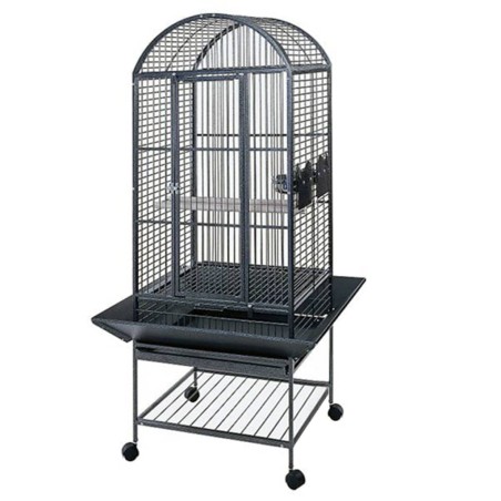 Strong Jaula para loros Villa Minerva Gris 46x46x144 cm 93017  