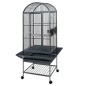 Strong Jaula para loros Villa Minerva Gris 46x46x144 cm 93017 Strong Jaula para loros Villa Minerva Gris 46x46x144 cm 93017