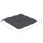vidaXL Sillas comedor de jardín y cojines 8 uds madera maciza acacia vidaXL Sillas comedor de jardín y cojines 8 uds madera maciza acacia