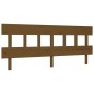 vidaXL Estructura cama y cabecero madera maciza marrón miel 200x200 cm vidaXL Estructura cama y cabecero madera maciza marrón miel 200x200 cm
