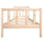 vidaXL Estructura de cama individual de madera maciza 90x190 cm vidaXL Estructura de cama individual de madera maciza 90x190 cm