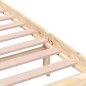 vidaXL Estructura de cama individual de madera maciza 90x190 cm vidaXL Estructura de cama individual de madera maciza 90x190 cm