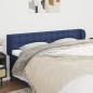 vidaXL Cabecero de tela azul 163x23x78/88 cm vidaXL Cabecero de tela azul 163x23x78/88 cm