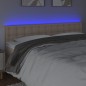 vidaXL Cabecero con LED cuero sintético color capuchino 160x5x78/88 cm vidaXL Cabecero con LED cuero sintético color capuchino 160x5x78/88 cm