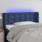 vidaXL Cabecero con LED de tela azul 93x16x78/88 cm vidaXL Cabecero con LED de tela azul 93x16x78/88 cm