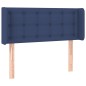vidaXL Cabecero con LED de tela azul 93x16x78/88 cm vidaXL Cabecero con LED de tela azul 93x16x78/88 cm
