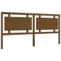 vidaXL Estructura cama y cabecero madera maciza marrón miel 200x200 cm vidaXL Estructura cama y cabecero madera maciza marrón miel 200x200 cm
