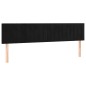 vidaXL Cama box spring colchón y LED terciopelo negro 180x200 cm vidaXL Cama box spring colchón y LED terciopelo negro 180x200 cm
