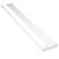 vidaXL Mampara ducha con estante vidrio ESG aluminio cromado 90x195 cm vidaXL Mampara ducha con estante vidrio ESG aluminio cromado 90x195 cm