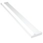 vidaXL Mampara ducha con estante vidrio ESG y aluminio cromo 80x195 cm vidaXL Mampara ducha con estante vidrio ESG y aluminio cromo 80x195 cm