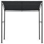 vidaXL Cenador de barbacoa acero gris antracita 215x150x220 cm vidaXL Cenador de barbacoa acero gris antracita 215x150x220 cm