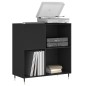 vidaXL Mueble para discos madera contrachapada negro 84,5x38x89 cm vidaXL Mueble para discos madera contrachapada negro 84,5x38x89 cm