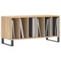 vidaXL Mueble discos madera contrachapada roble Sonoma 100x38x48 cm vidaXL Mueble discos madera contrachapada roble Sonoma 100x38x48 cm