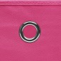 vidaXL Cajas de almacenaje 4 uds tela no tejida rosa 28x28x28 cm vidaXL Cajas de almacenaje 4 uds tela no tejida rosa 28x28x28 cm