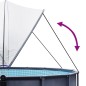 vidaXL Soporte para cúpula de piscina acero vidaXL Soporte para cúpula de piscina acero