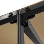 vidaXL Toldo acero y tela gris taupe 4x3 m 180 g/m² vidaXL Toldo acero y tela gris taupe 4x3 m 180 g/m²