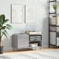 vidaXL Mueble de discos madera de ingeniería gris Sonoma 85x38x48 cm vidaXL Mueble de discos madera de ingeniería gris Sonoma 85x38x48 cm