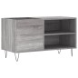 vidaXL Mueble de discos madera de ingeniería gris Sonoma 85x38x48 cm vidaXL Mueble de discos madera de ingeniería gris Sonoma 85x38x48 cm