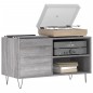 vidaXL Mueble de discos madera de ingeniería gris Sonoma 85x38x48 cm vidaXL Mueble de discos madera de ingeniería gris Sonoma 85x38x48 cm