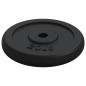 vidaXL Disco de pesas hierro fundido 20 kg vidaXL Disco de pesas hierro fundido 20 kg