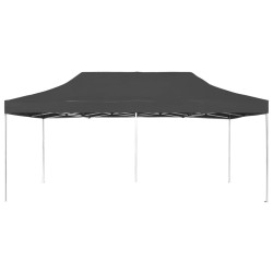 vidaXL Carpa plegable profesional de aluminio antracita 6x3 m