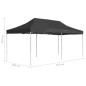 vidaXL Carpa plegable profesional de aluminio antracita 6x3 m vidaXL Carpa plegable profesional de aluminio antracita 6x3 m