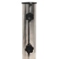 vidaXL Base de sombrilla redonda de granito negro 30 kg vidaXL Base de sombrilla redonda de granito negro 30 kg