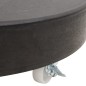 vidaXL Base de sombrilla redonda de granito negro 30 kg vidaXL Base de sombrilla redonda de granito negro 30 kg