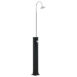 vidaXL Ducha solar negro 214 cm 20 L
