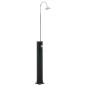 vidaXL Ducha solar negro 214 cm 20 L