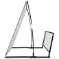 vidaXL Portería de fútbol con reboteador 2 en 1 acero 202x104x120 cm vidaXL Portería de fútbol con reboteador 2 en 1 acero 202x104x120 cm