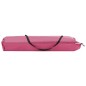 vidaXL Tumbona plegable para 2 personas acero rosa vidaXL Tumbona plegable para 2 personas acero rosa