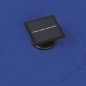 vidaXL Sombrilla de pared con LEDs y poste de metal 300 cm azul vidaXL Sombrilla de pared con LEDs y poste de metal 300 cm azul