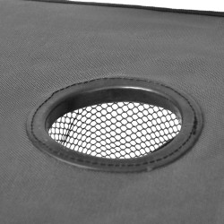 Mesa de camping plegable gris