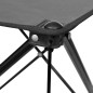 Mesa de camping plegable gris Mesa de camping plegable gris