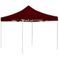 vidaXL Carpa plegable profesional aluminio rojo tinto 3x3 m vidaXL Carpa plegable profesional aluminio rojo tinto 3x3 m