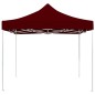 vidaXL Carpa plegable profesional aluminio rojo tinto 3x3 m vidaXL Carpa plegable profesional aluminio rojo tinto 3x3 m