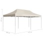vidaXL Carpa plegable profesional de aluminio crema 6x3 m vidaXL Carpa plegable profesional de aluminio crema 6x3 m